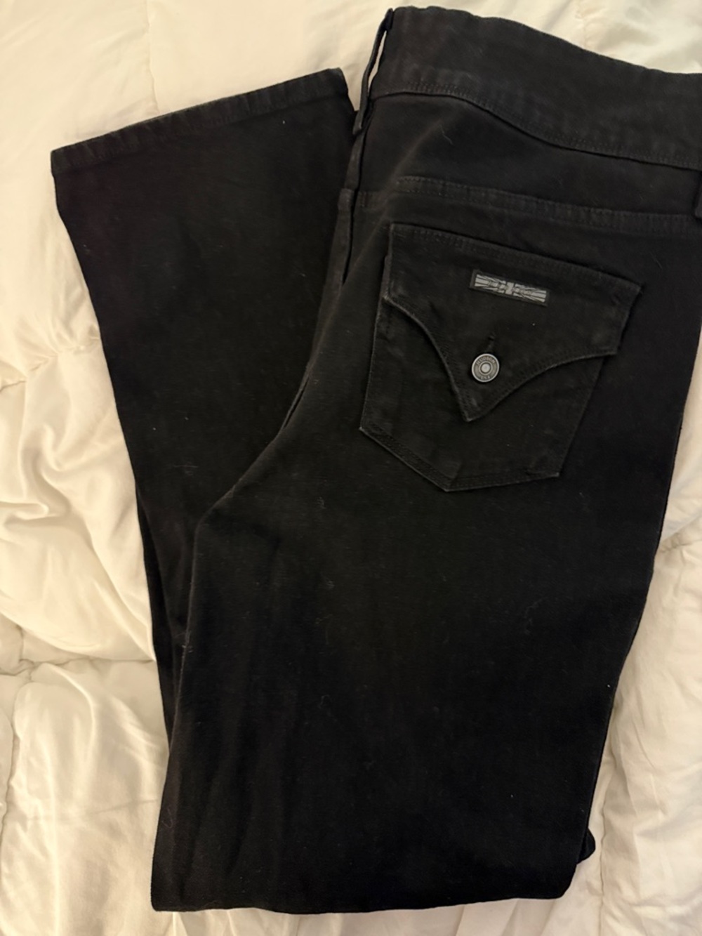 Women’s Hudson Jeans Black Straight Leg Jeans